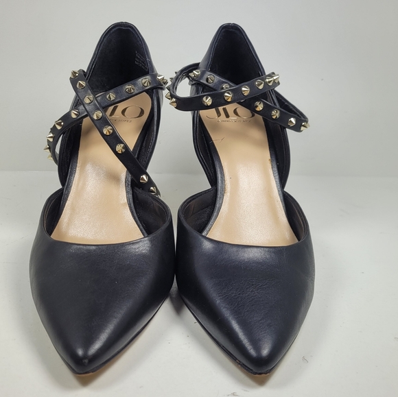 Jennifer Lopez Black Studded Women's Shoes New - Picture 4 of 15